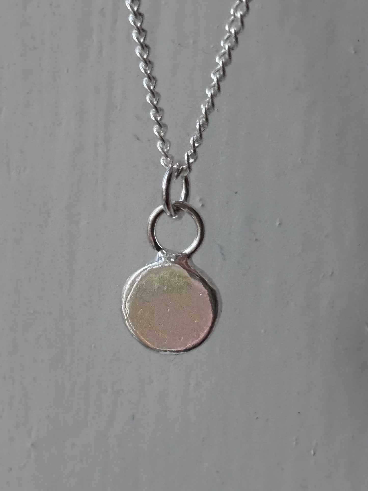 Silver Nugget Pendant