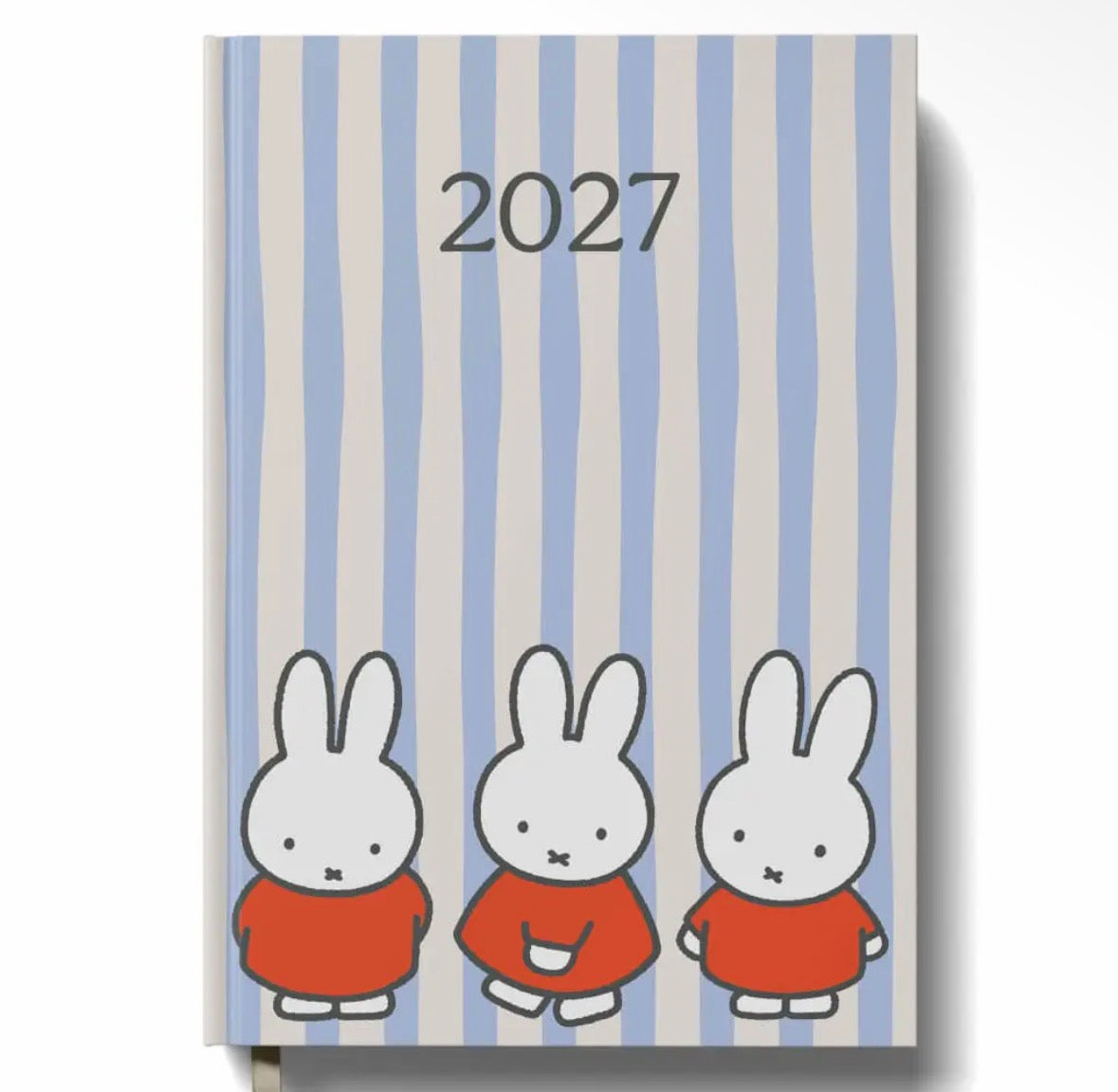 Miffy 2027 A5 Diary - Week to View - Miffy Trio