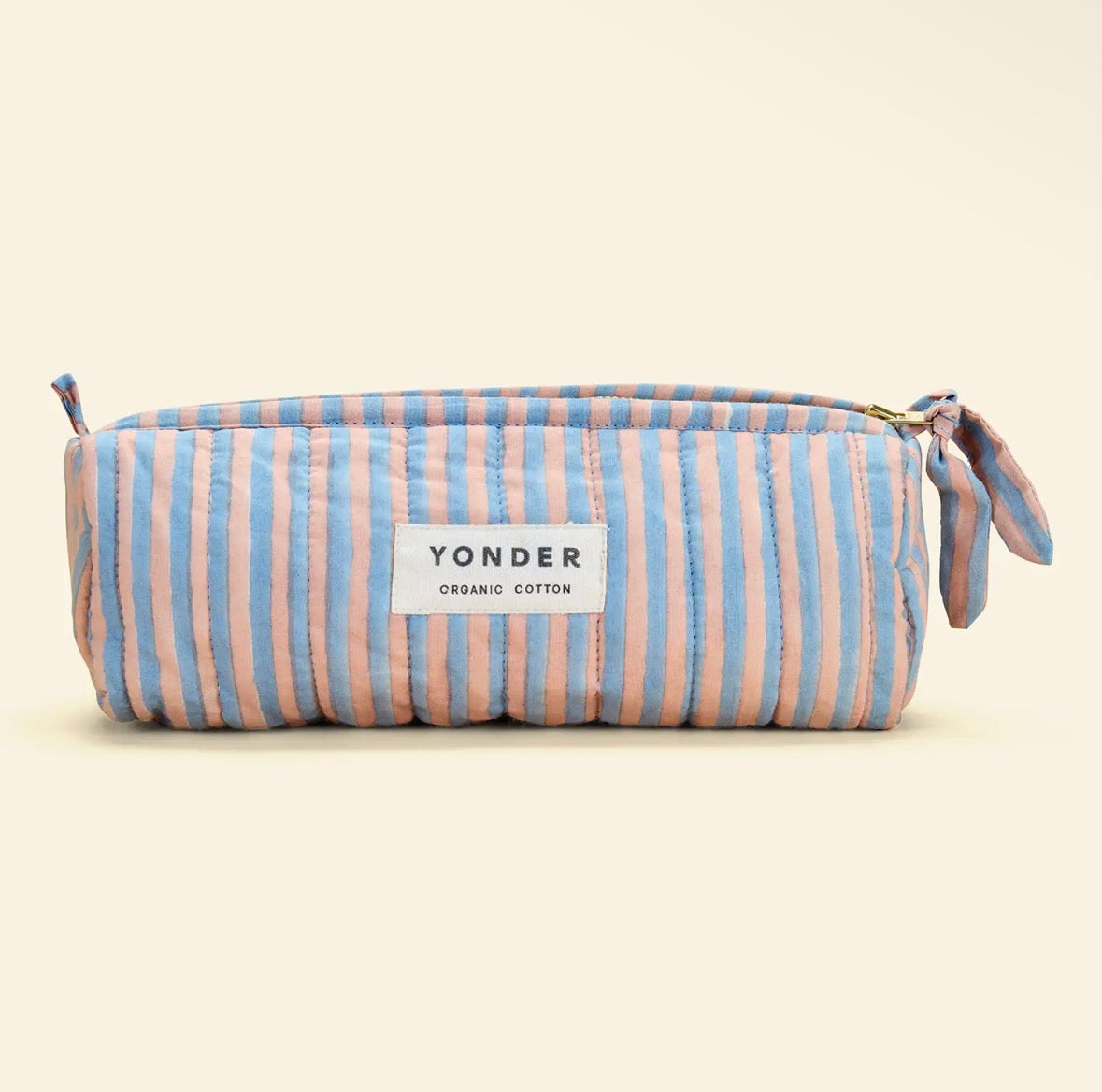 Quilted Barrel Case | Candy Stripe