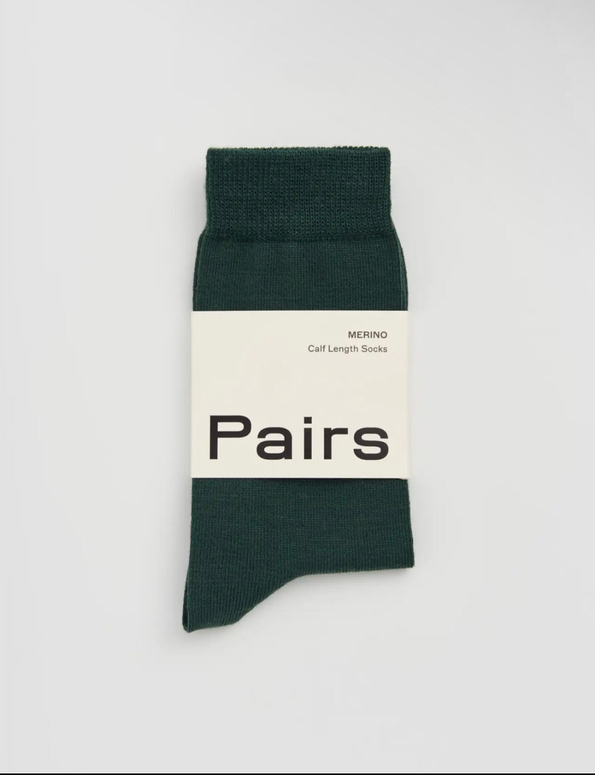 Forest Green Merino Socks