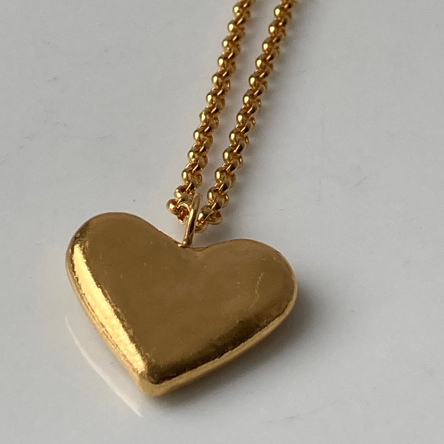 Gold Ripple Heart (pre order)