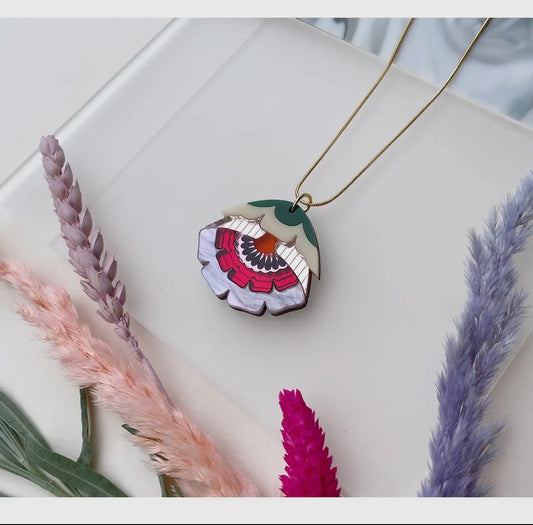 Isobel Floral Pendant Necklace