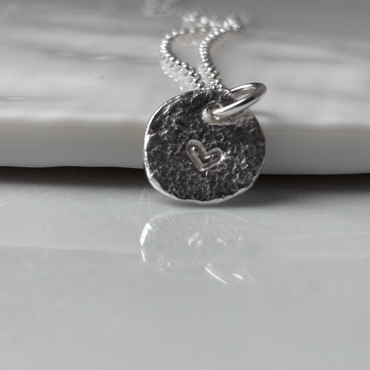 Reticulated Disc Pendant