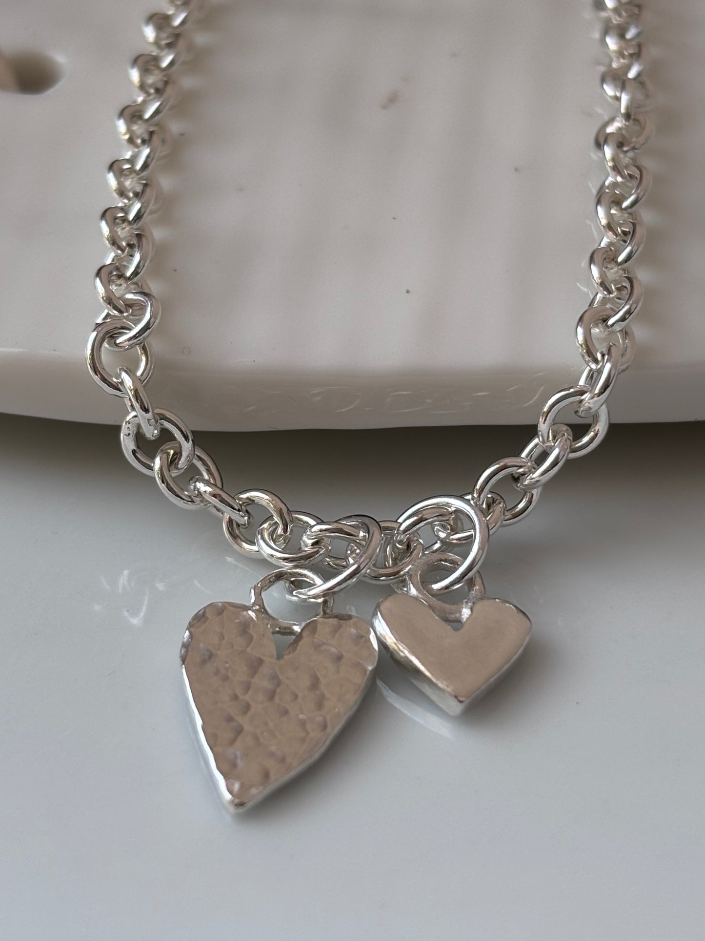 Heart Charm Bracelet