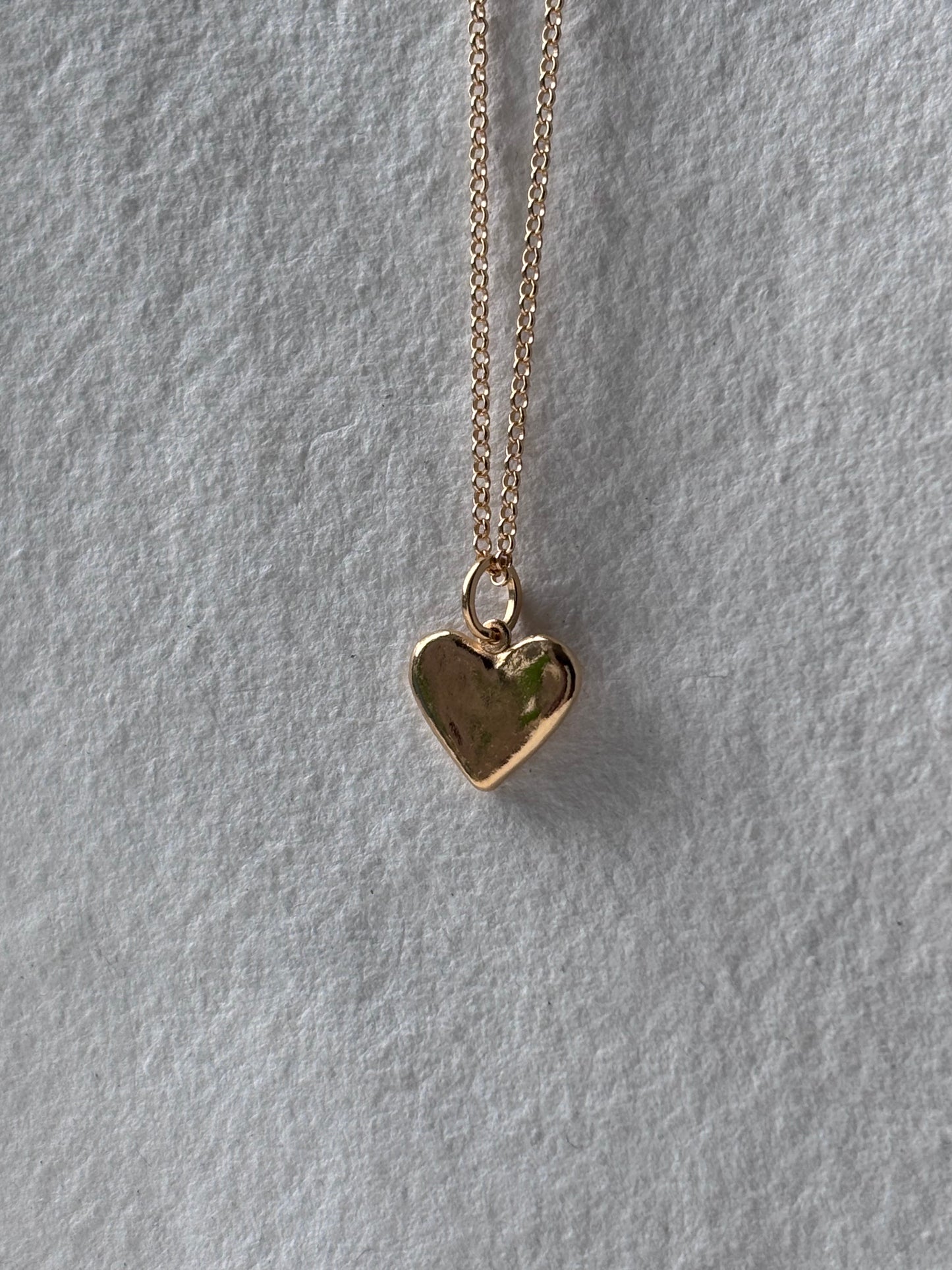 Mini Ripple Heart Pendant