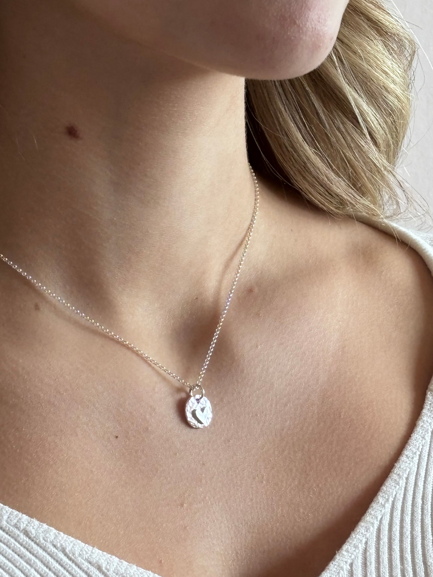 Mini disc with heart