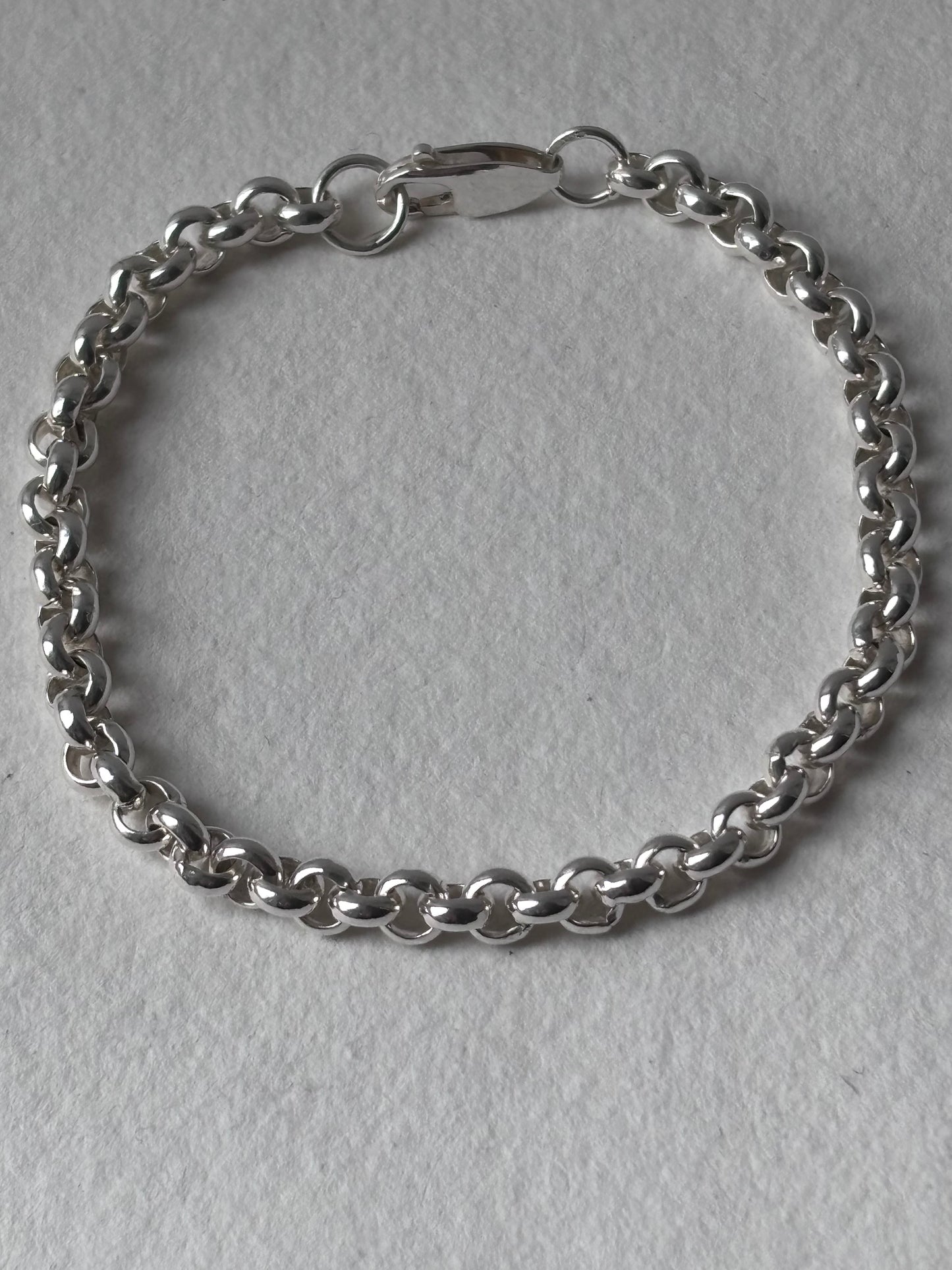 Classic Silver Belcher Bracelet