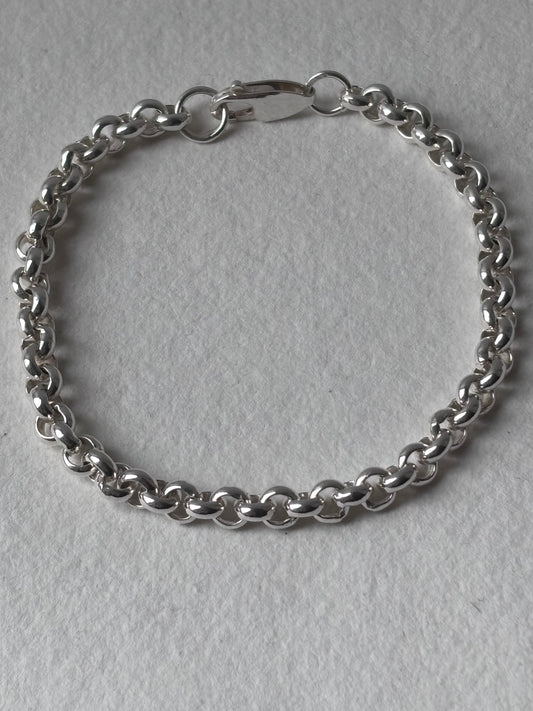 Classic Silver Belcher Bracelet