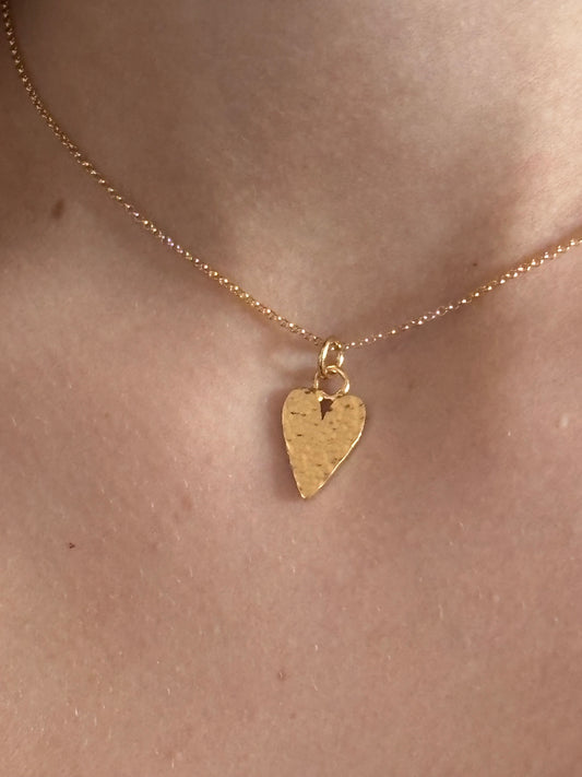 Gold Heart Pendant