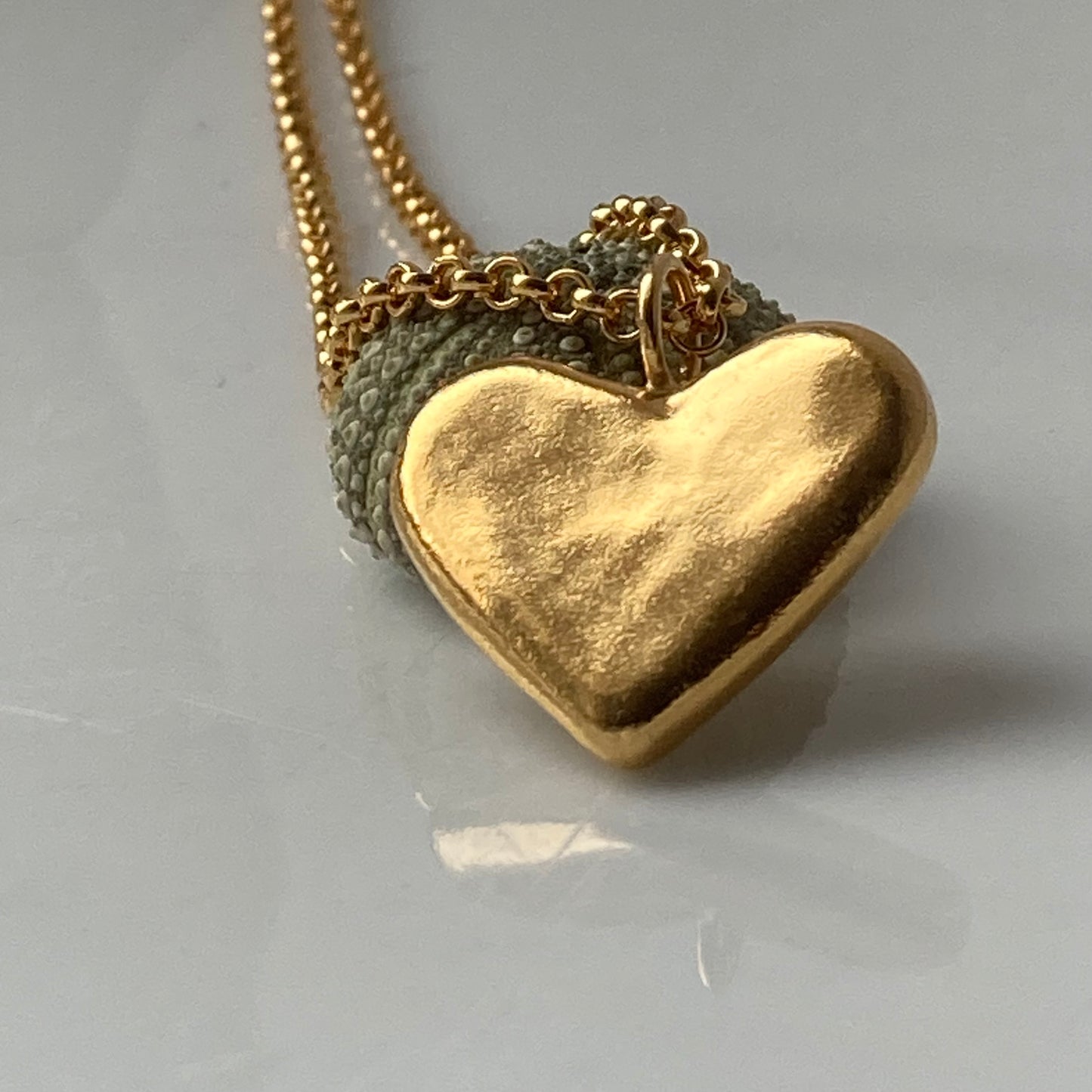 Gold Ripple Heart (pre order)