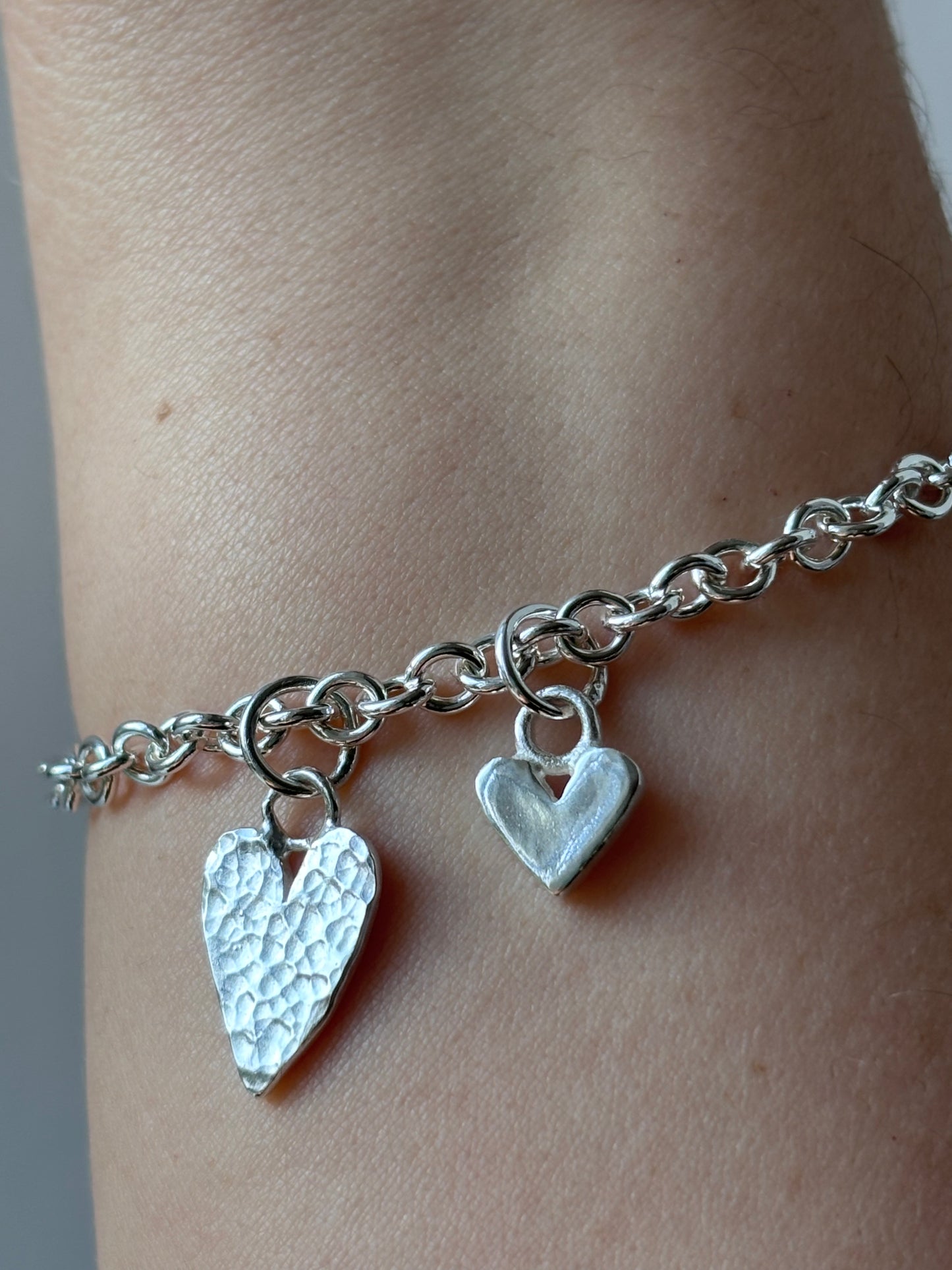 Heart Charm Bracelet