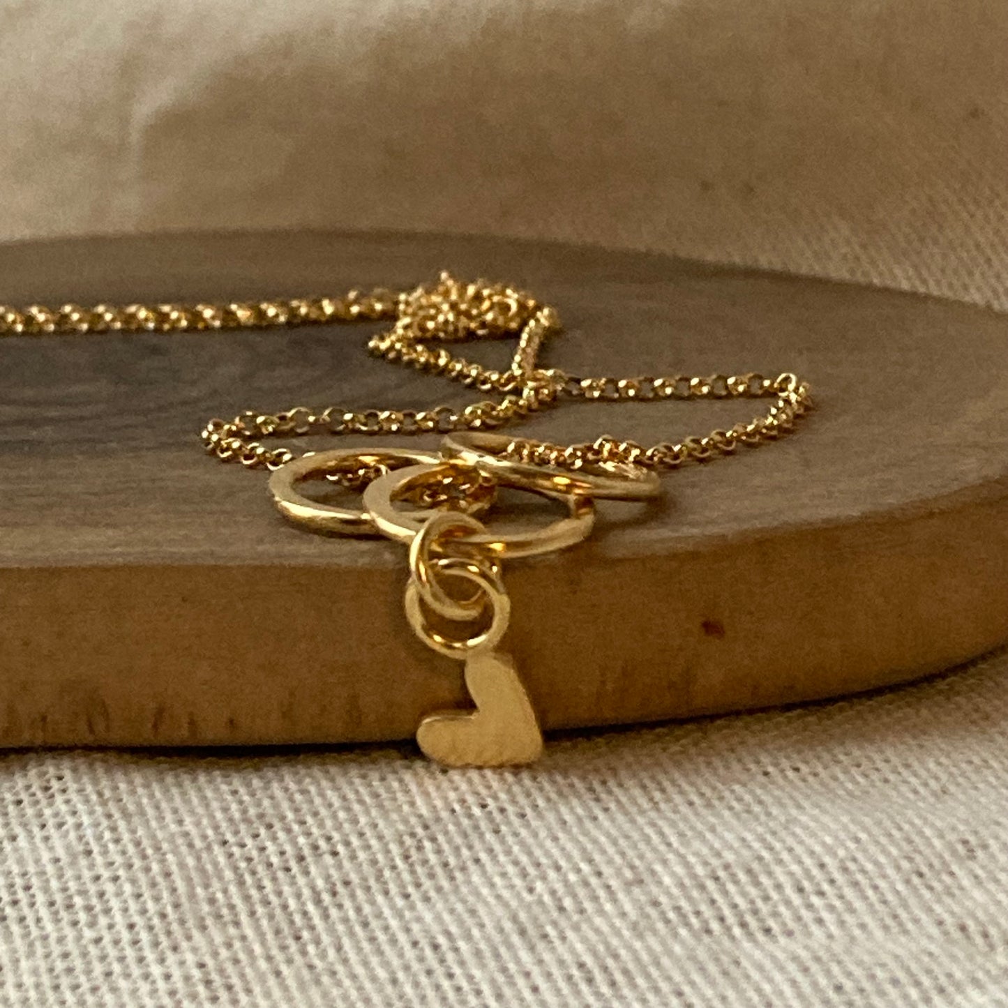 Gold Heart Necklace