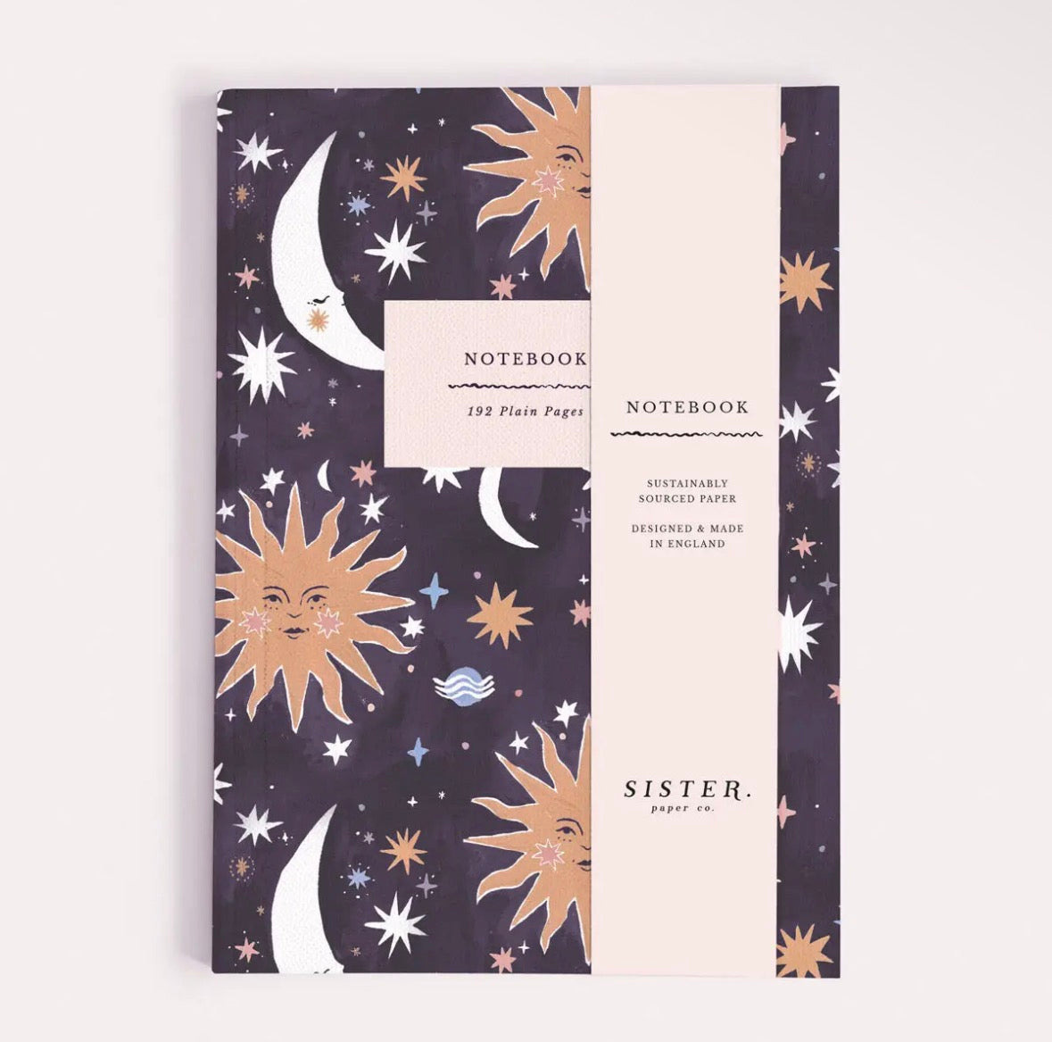 Sun and Moon Notebook