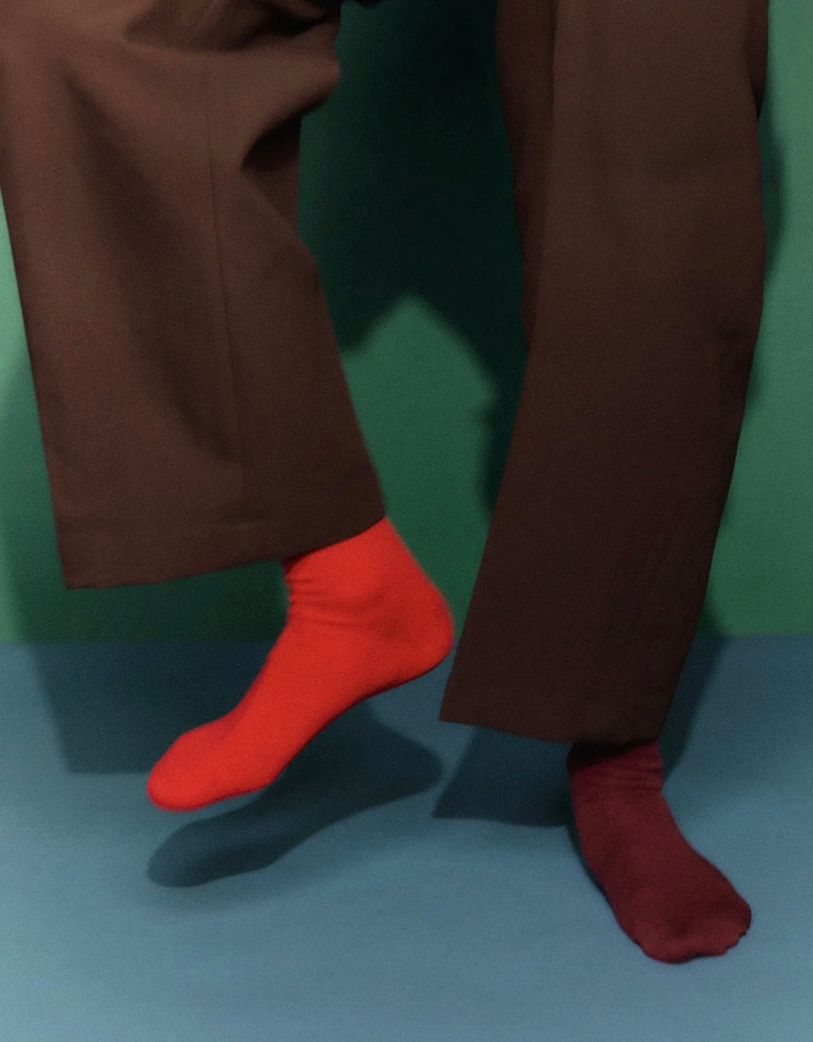 Dark Plum Merino Socks