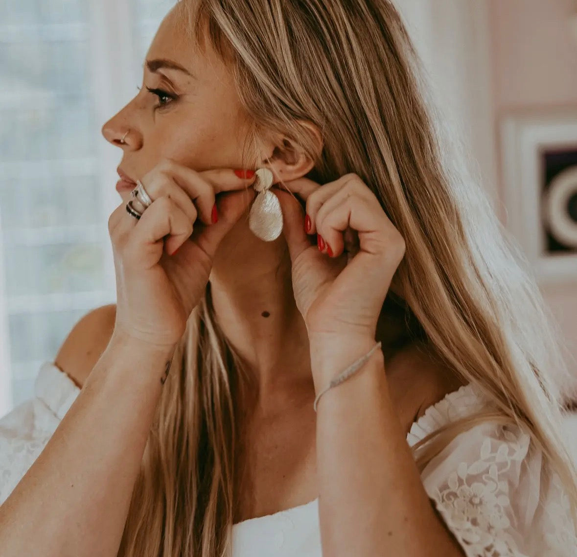 Pebble Drop Earrings - Studio Lowen