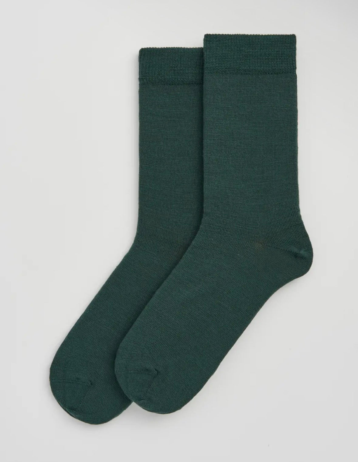 Forest Green Merino Socks
