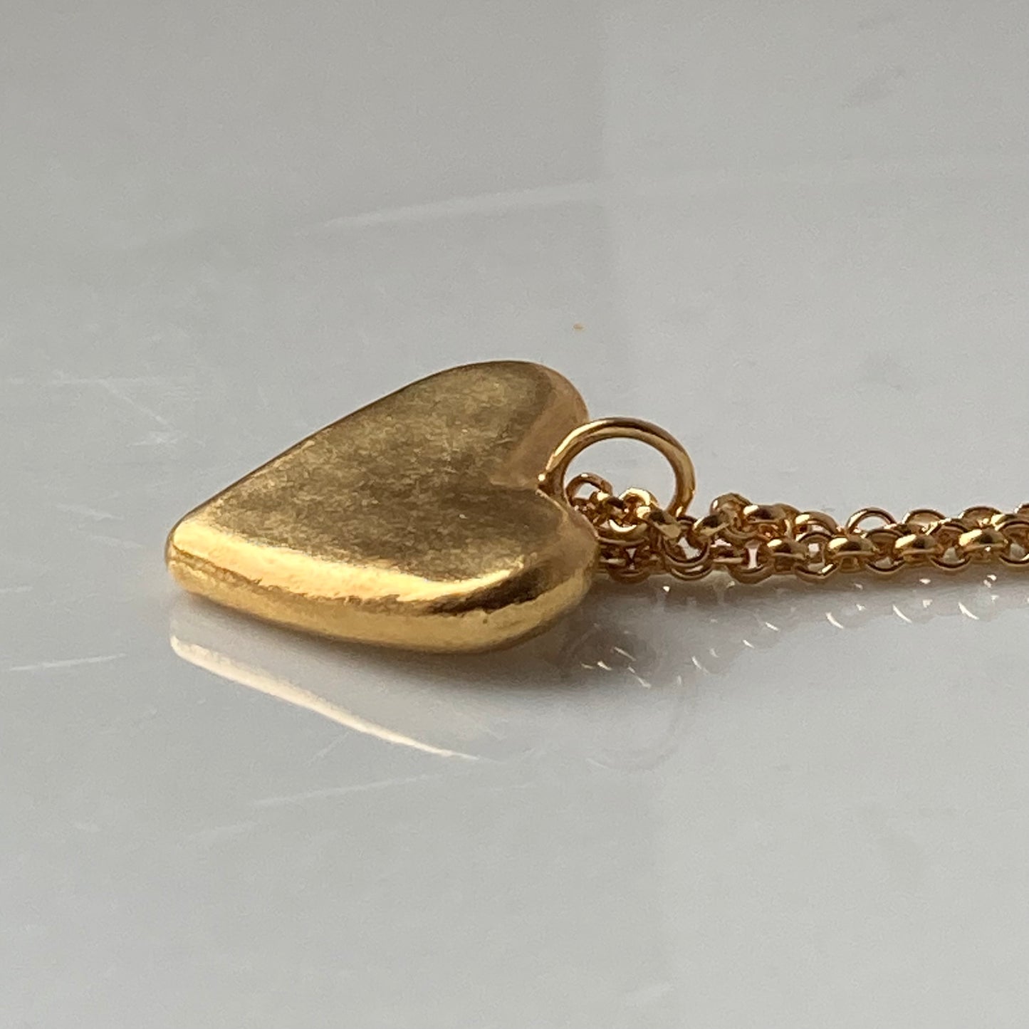 Gold Ripple Heart (pre order)
