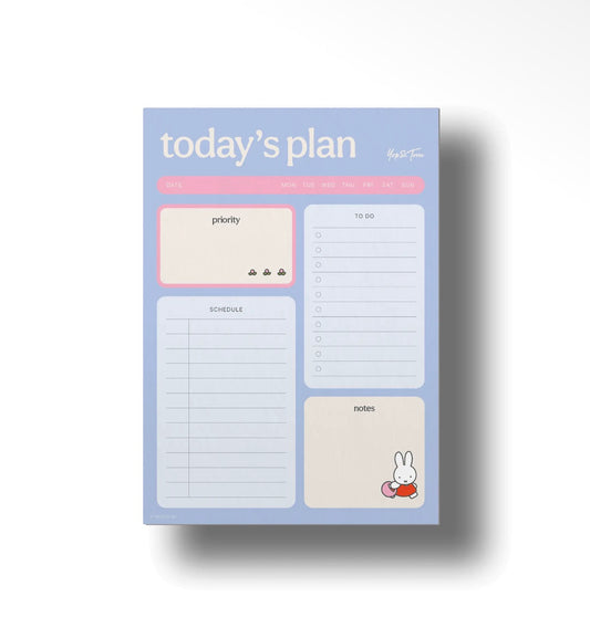 Miffy’s Tear Off Today’s Plans A5