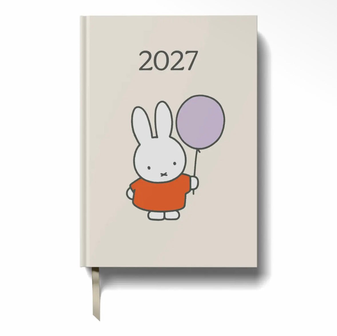 Miffy 2027 A5 Diary - Week-To-View - My Balloon