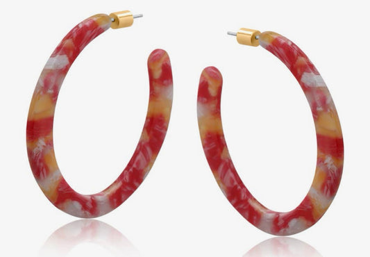 Big Metal London Statement Hoops