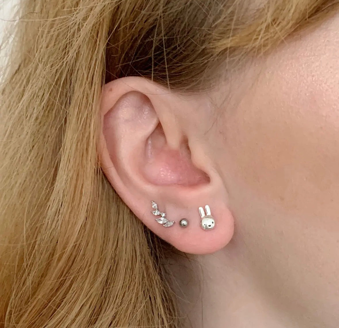 Miffy Mini Head Stud Earrings