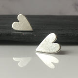 Heart studs